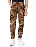 Urban Classics Men's Camo Cargo Jogging Pants 2.0 Trouser, Multicolor Darkground Camo, 34W UK