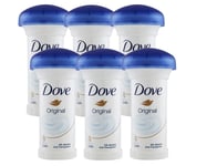 Dove Mushroom  Antiperspirant Deodorant Stick Original Women 50ml x 6