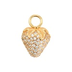 Lydia Charm, Gold/white