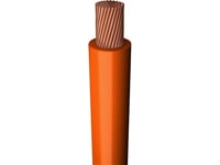 Monteringsledning H05z-K Hf 90 1X1 Orange Sp200 300/500V - (200 Meter)