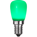 LED lampa E14 | ST26 | utomhus | grön | 0.9W