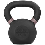 Yes4All Powder Coated Cast Iron Competition Kettlebell with Wide Handles & Flat Bottoms – 14 KG / 31 LB
