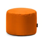 Mini OX rund ø40 cm liten sittpuff & fotpall  (Färg: Orange)