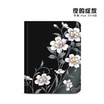 BHTZHY Late Night Floral Pattern Tablet Case For Mini123, Ipad567 7.9 Inch Soft Shell Mini Decorative Cover For Ipadmini4