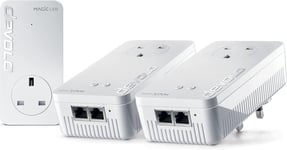 devolo Magic 2–2400 Wi-Fi 6: Whole Home Kit | 4k/ 8k UHD Streaming | Stable H