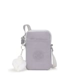 Kipling Extra Small Phone Bag TALLY Crossbody in TENDER GREY Lilac SS2024 RRP£39