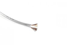 Real Cable SP-VIM 1.5 mm2 - vit högtalarkabel