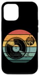 iPhone 14 Pro Vintage Turntable Sun Vinyl Records Music LP DJ Case