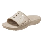 Crocs Unisex Baya Slide Sandal, Cobblestone, 6 UK