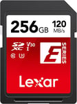 Lexar SD Card 256GB, SDXC UHS-I Flash Memory Card, up to 120Mb/S Read, up to 45M
