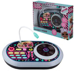 LOL Surprise DJ Party Mixer Turntable with Built in Microphone for Kids NEW