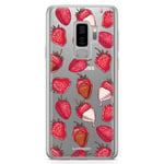 Samsung Galaxy S9 Plus Fashion Skal - Strawberry Chocolate