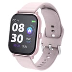 CKBAOL Smart Watch,1.3" Fitness Trackers With Heart Rate Monitor/Pulse Oximeter/Blood Oxygen Monitor/Blood Pressure Monitor,For Men Women For Android Apple Ios,Pink
