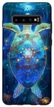 Coque pour Galaxy S10+ Tortue de mer Tortue de mer Vie océanique Nature