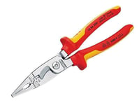 KNIPEX VDE Multifunctional Installation Pliers 200mm KPX1386200
