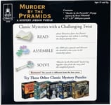 Murder Mystery Puzzle Murder by The Pyramids  1000 Piece Jigsaw