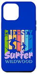 iPhone 12 Pro Max New Jersey Surfer Wildwood NJ Surfing Beach Vacation Case