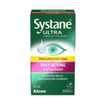 Systane Ultra Lubricant Eye Drops for Dry Eye Relief 10ml 799