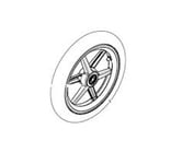 Front Wheel Assembly 12" - Thule Urban Glide 2 (1540107008)