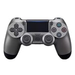 PS4 Controller Wireless Bluetooth Gaming Controller PS4 High Performance Double Vibration Game Controller with Touch Pad High-Precison Joystick for Playstation 4,DARK GRAY