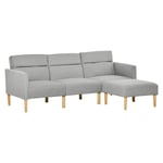 Upholstered Sofa bed Reversible Sectional Sofa Set Sleeper