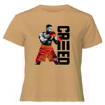 Creed CRIIID Women's Cropped T-Shirt - Tan - XL