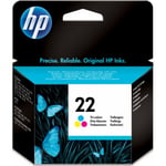 HP 22 - bläckpatron, färg