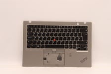 Lenovo ThinkPad X1 Carbon 6th Gen Palmrest Cover Keyboard UK Backlit 01YU616