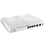 Draytek Vigor2830 - Routeur (1000 Mbit/s, 10/100/1000Base-T(X), ADSL (RJ-11), Ethernet (RJ-45), 2.0, ADSL2+, IEEE 802.1Q) Couleur Blanc