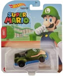 Hot Wheels Super Mario Luigi Car Limited Edition Toy