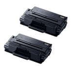 Compatible Multipack Samsung ProXpress M3870DW Printer Toner Cartridges (2 Pack) -MLT-D203U
