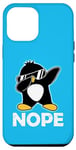 iPhone 14 Plus Nope Lazy Today Dabbing Penguin Dab Dance Pose Penguins Love Case