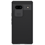 Nillkin Google Pixel 7a Mobilskal CamShield Pro - Svart - TheMobileStore Google Pixel 7a tillbehör