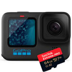 GoPro Hero 11 Black + SanDisk Extreme Pro microSDXC A2 V30 64GB 200MB/s