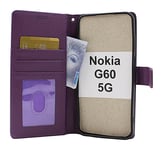 New Standcase Wallet Nokia G60 5G (Lila)