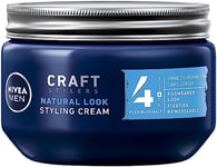 NIVEA MEN Crème coiffante en 1 paquet (1 x 150 ml), crème capillaire pour un maintien malléable sans durcissement, gel flexible pour un look naturel