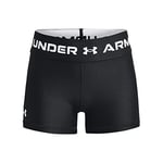 Under Armour Girls' Armour Shorty, Lightweight Gym Shorts for Girls, Base Layer Shorts, Girls' Running Shorts with Compression Fit