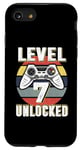 iPhone SE (2020) / 7 / 8 Gamer Level 7 Unlocked Video Game 7th Birthday Case