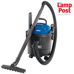 Draper 90107 15L 1250W 230V Wet & Dry Vacuum Cleaner Car Valet Home Carpet Clean
