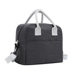 Lunchväska Student Termisk Lunchbox SVART black