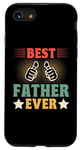 Coque pour iPhone SE (2020) / 7 / 8 Le meilleur père de tous les temps, cool, pouce levé, papa drôle, fête des pères