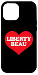 Coque pour iPhone 12 Pro Max J'aime Liberty Beau, j'aime Liberty Beau Custom