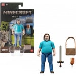 Minecraft Movie Steve figur, 10 cm