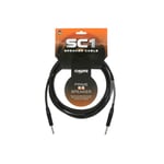 Klotz SC1-PP05SW Høytt kabel SC1 2x1,5mm2 Neutrik Jack Jack 5m