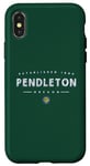 Coque pour iPhone X/XS Pendleton Oregon - Pendleton OR