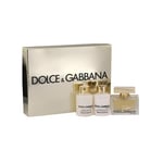 Dolce & Gabbana The One Gift Set: EdP 75ml+BL 100ml+SG 100ml