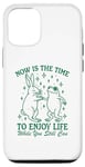 iPhone 15 Now is the time to enjoy life bunny & frog while you still Case