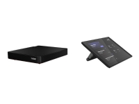 Lenovo ThinkSmart Core - Controller Kit - paket för videokonferens (soundbar, pekskärmskonsol, beräkningssystem) - med 3 års Lenovo Premier Support + underhåll första året - Certifierad för Microsoft Teams Rooms - svart