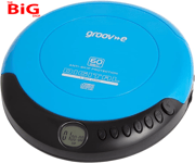 Groove  Personal  CD  Player -  Blue