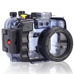 Camera Diving Housing 130FT Underwater Waterproof Housing Case for Sony A6000 A6300 A6400 A6500 (16-50mm)